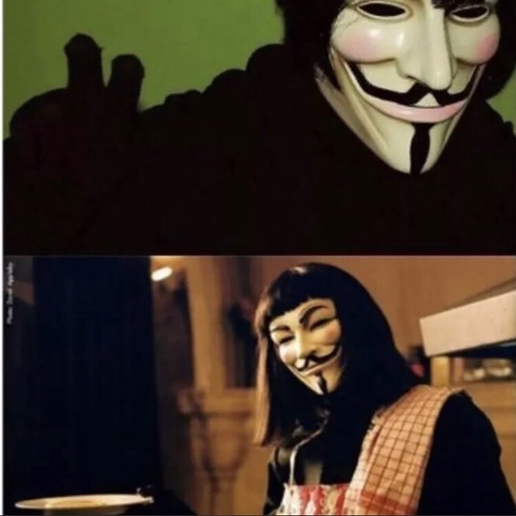 Masks V for Vendetta Mask Guy Fawkes Anonymous - Picture 2 of 2